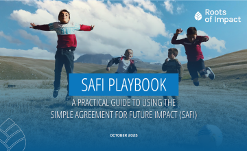 SAFI Playbook Cover